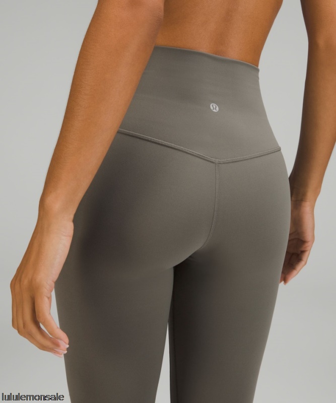 Lululemon Damen DELULU032 | Grey Sage Align Hochhaushose 28
